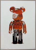 Death: Hermes Bearbrick, POP Art, signiert 10/100