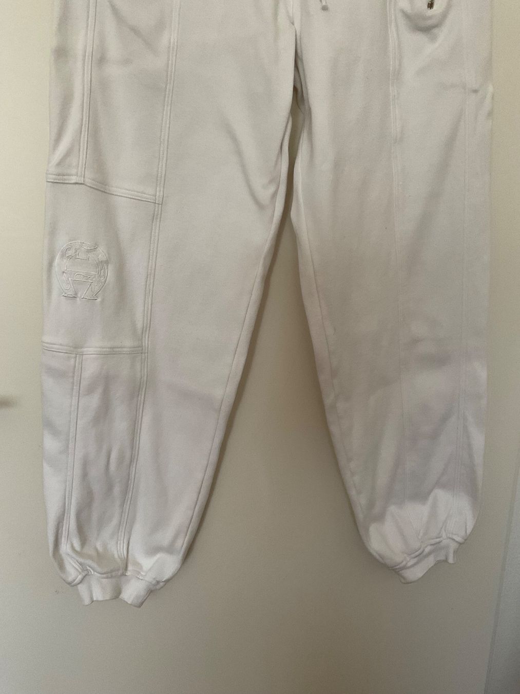 Aigner Pantaloni: Étienne Aigner Freizeit Hose Pants Gr 38 weiss – Usato da Urdorf venduto da alda02 1