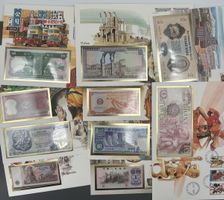 Internationale Banknoten-Sammlung aus aller Welt 