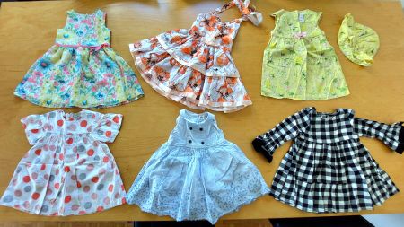 6x Kleid Gr.80/86
