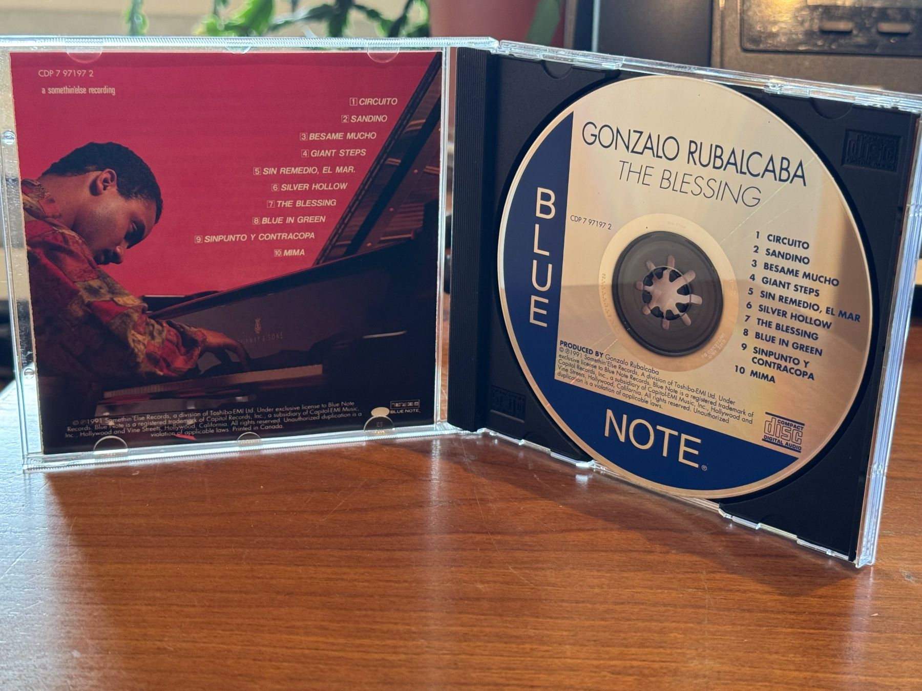 CD: Gonzalo Rubalcaba - The Blessing - KA01A – Nuovo (secondo la descrizione) da Küsnacht ZH venduto da JazzRecords 2