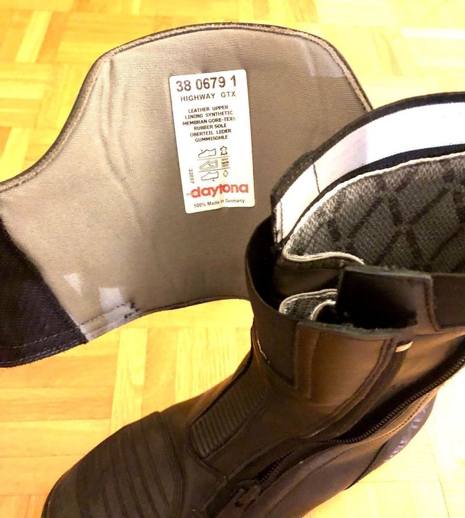 Daytona Motorradstiefel neuwertig, 38 (Neu (gemäss