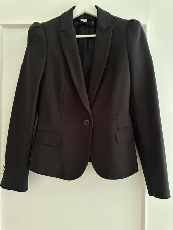 Zara black jacket, XS