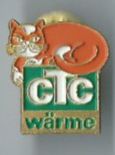 Placchette & Badge: CTC Wärme Katze, Pin – Usato da Zürich venduto da t24_de