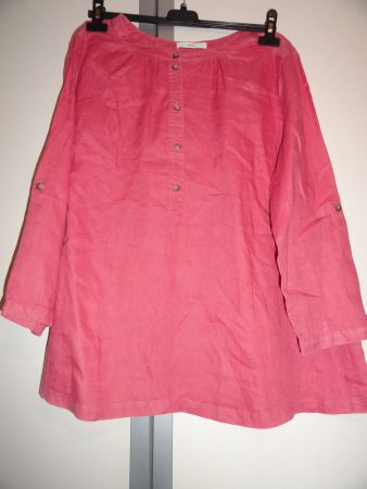 100% LEINEN TUNIKA - BLUSE --- BONITA -- GR. 42 ***