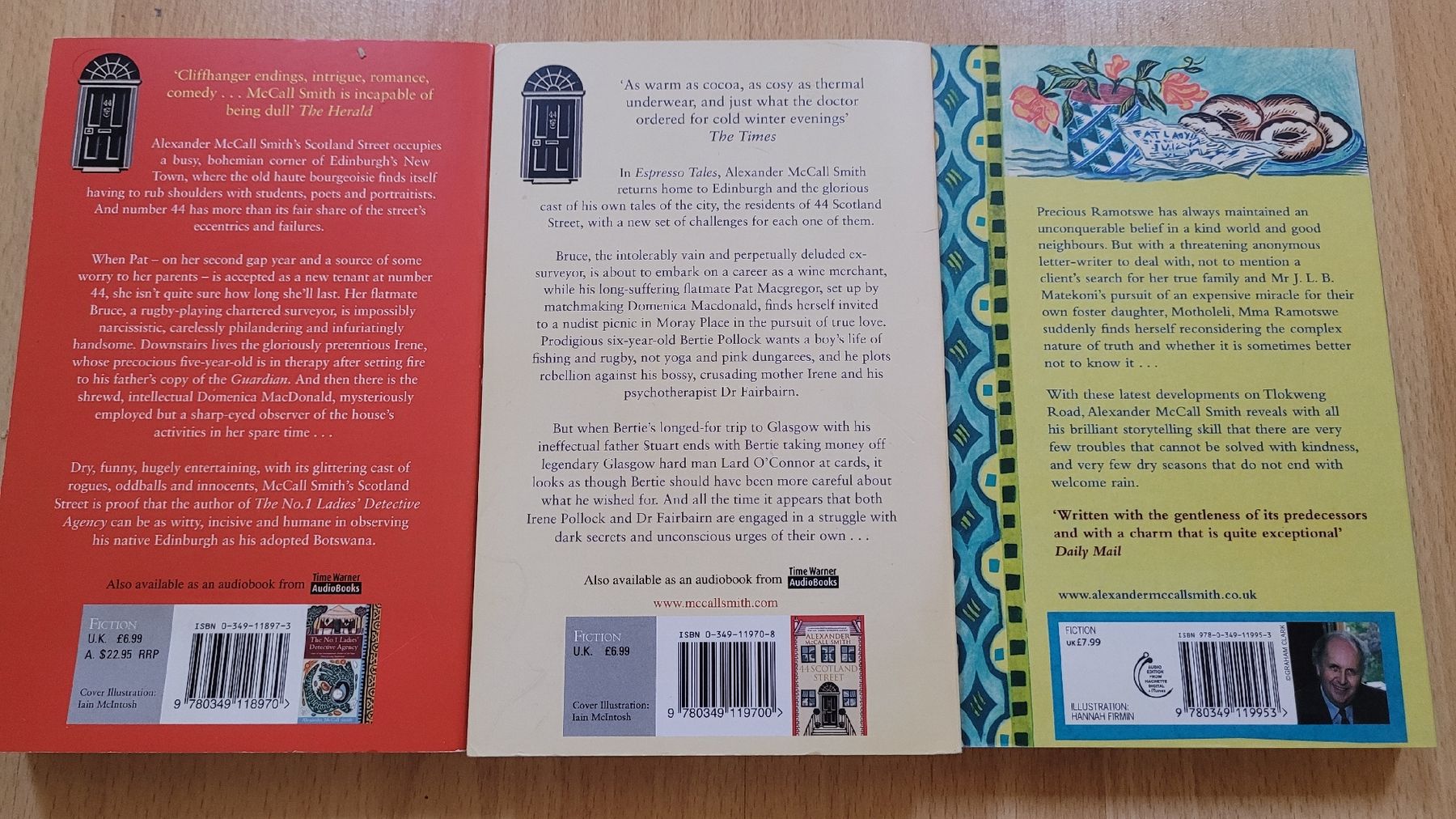 Libri: Lot de 3 livres Alexander McCall Smith – Usato da Bavois venduto da ric_sh6k 1