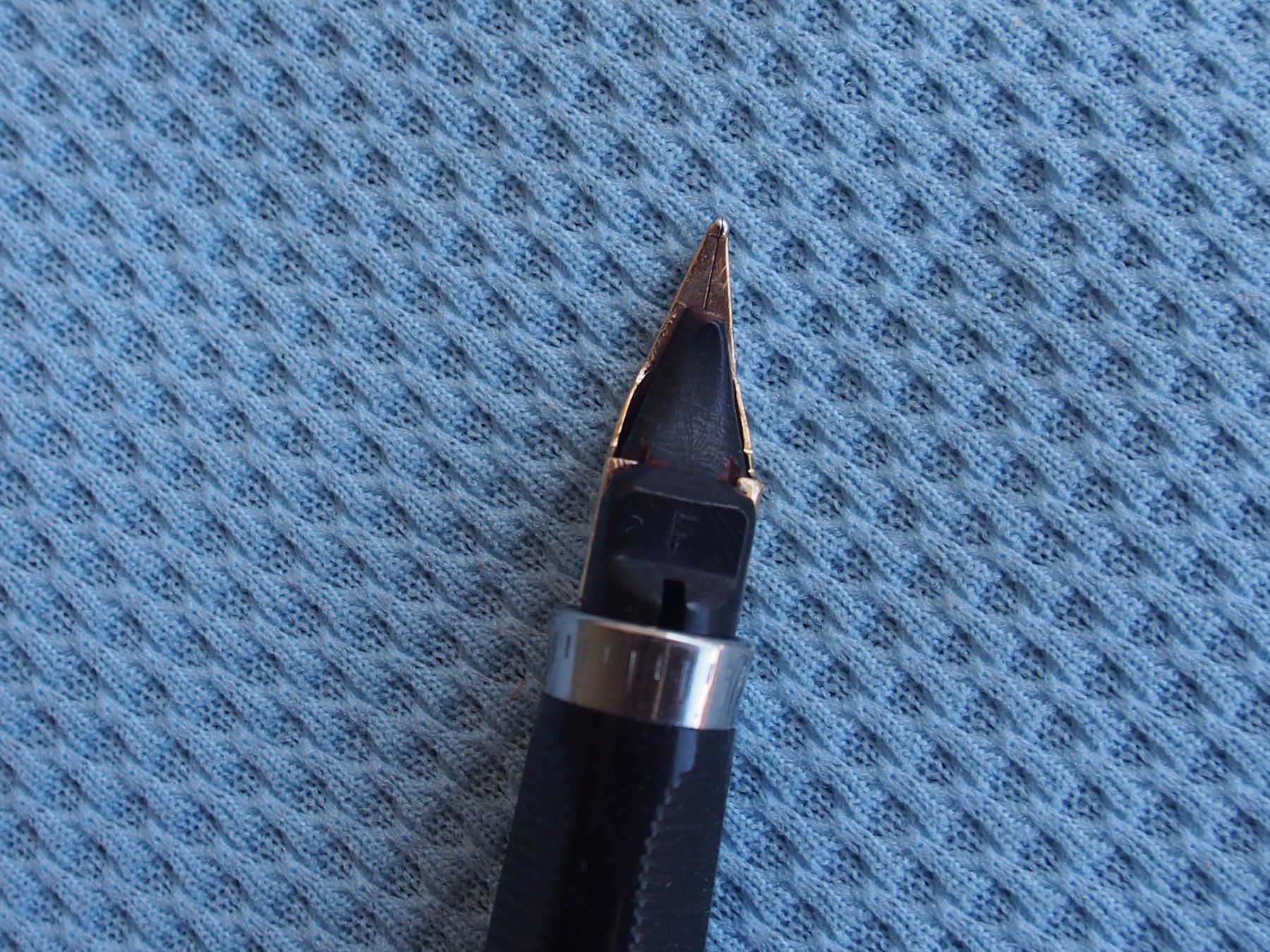 Waterman Penna & Evidenziatori: Parker 75 plaqué or strié – Usato da Meyrin venduto da SRemka 8