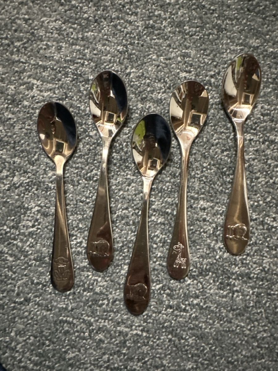 Löffel: 5 Kinderlöffel – Neu (gemäss Beschreibung) aus Baltschieder von YmroBe