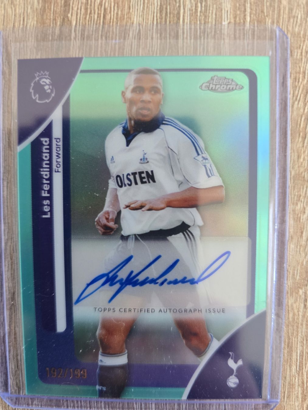 Topps Sammelbilder & Trading cards: Topps Premoer League Les Ferdinand Auto /199 Tottenham – Neu (gemäss Beschreibung) aus St. Gallen von SaintCity