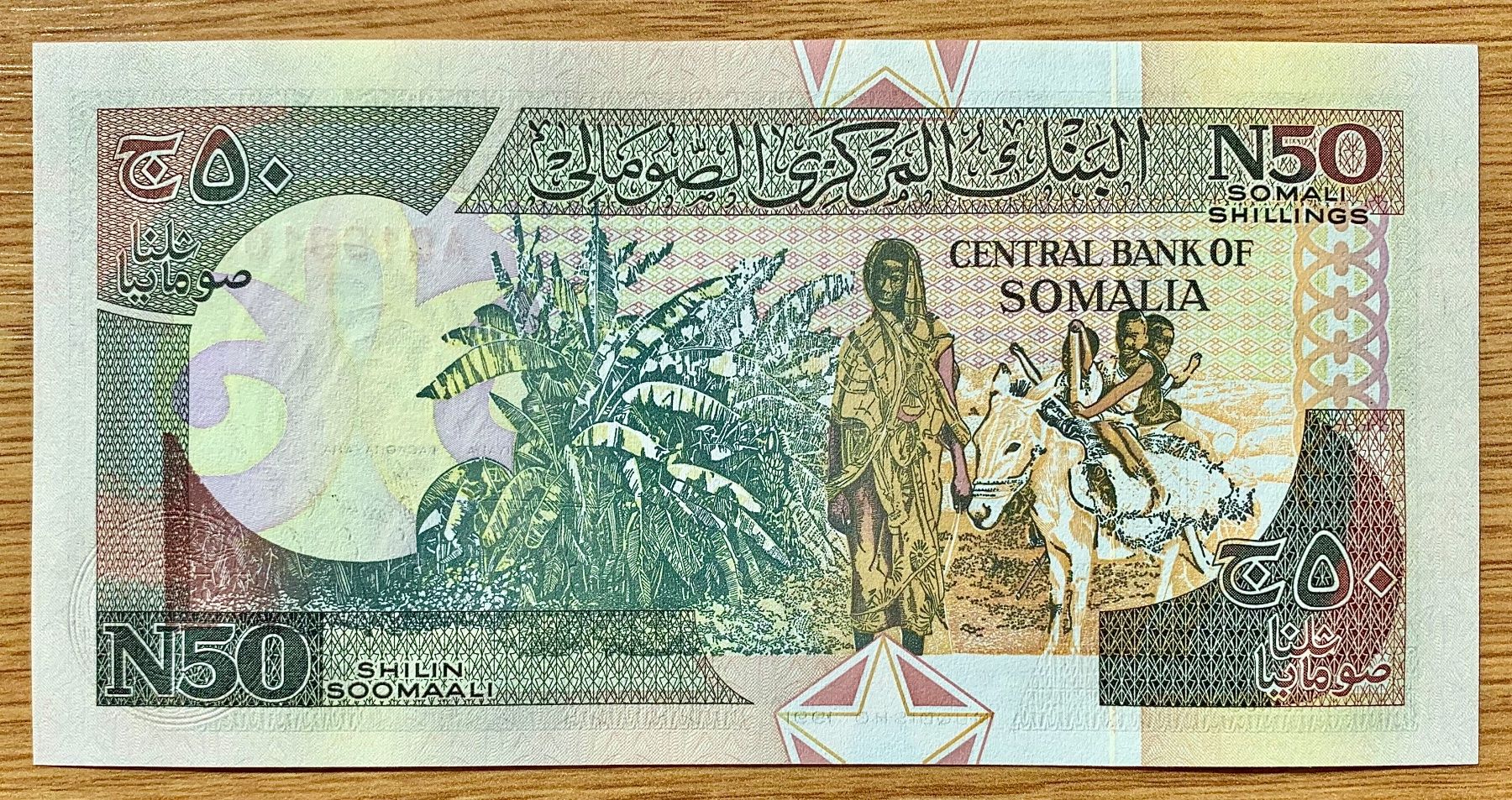 Banconote: 50 Shilin Somalie 1991 UNC!!! – Nuovo (secondo la descrizione) da Oberentfelden venduto da NunoLouro 1