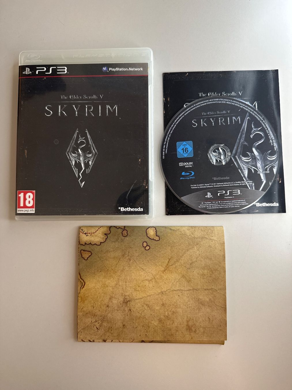 Sony Giochi: Skyrim mit Map - PS3 – Usato da St.gallen venduto da taduz