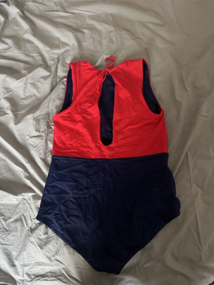 Lahco Costumi da bagno & Bikini: Roter & Blauer Badeanzug von Lahco – Usato da Basel venduto da oppo99 1