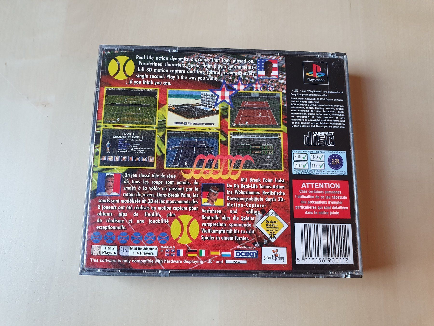 Sony Jeux: Break Point – D'occasion à Stansstad par collectorsshop 1