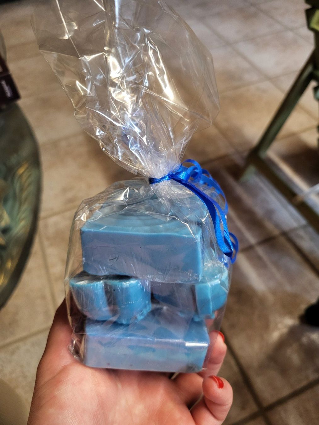 Doccia: Blaue Oase Seifen Euklyptus – Nuovo e nell'imballaggio originale da Brugg AG venduto da pinussoap