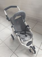 Puppenwagen Chic 2000 grau mit Herzmuster guter Zustand