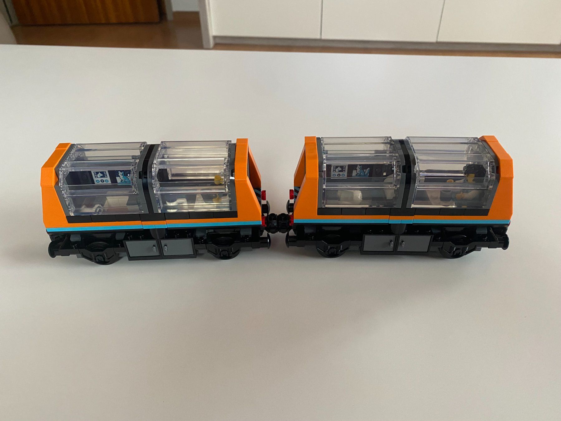 Lego Spielzeuge: LEGO - 2 - EISENBAHN - POLAREXPRESS - WAGONS – Gebraucht aus Gelterkinden von ajdt4