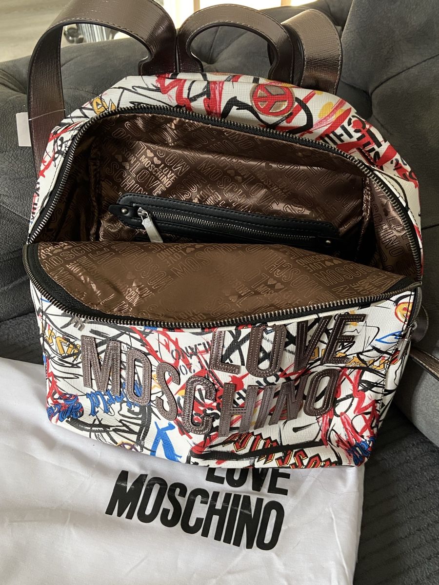 Moschino Zaini: Sac à dos Moschino Love – Nuovo e nell'imballaggio originale da Montreux venduto da Perledor 4