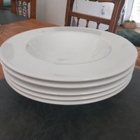 5x ASA SELECTION POZELLAN TELLER/ PASTA SUPPEN, SALAT