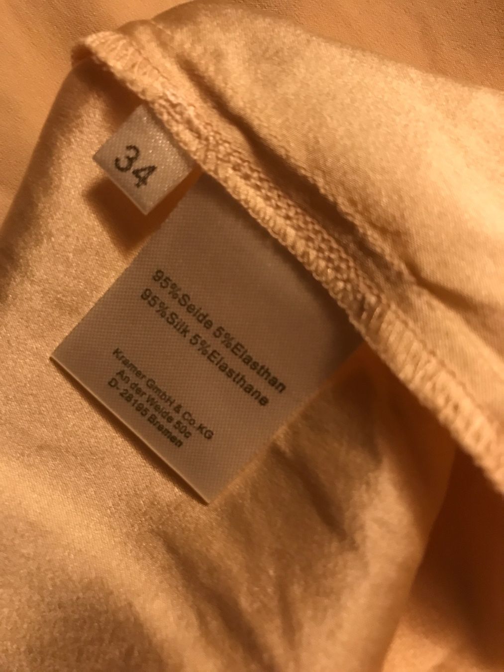 Blusen: Bluse nude 100% Seide Gr.34 – Neu (gemäss Beschreibung) aus Zürich von Salima03 3