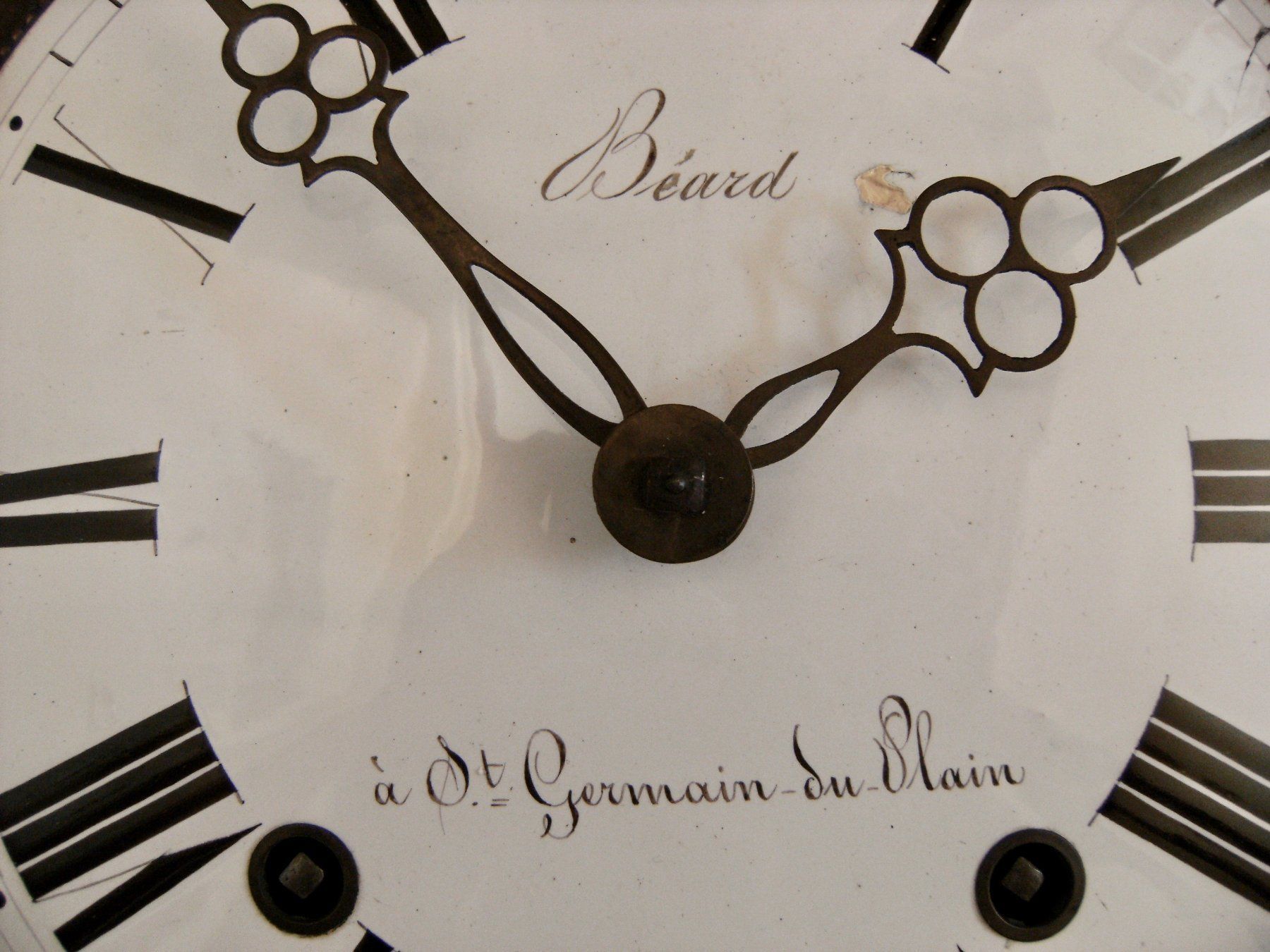 Uhren: COMTOISE-UHR , alle Teile Original – Gebraucht aus Birmenstorf von Holzbeige 2