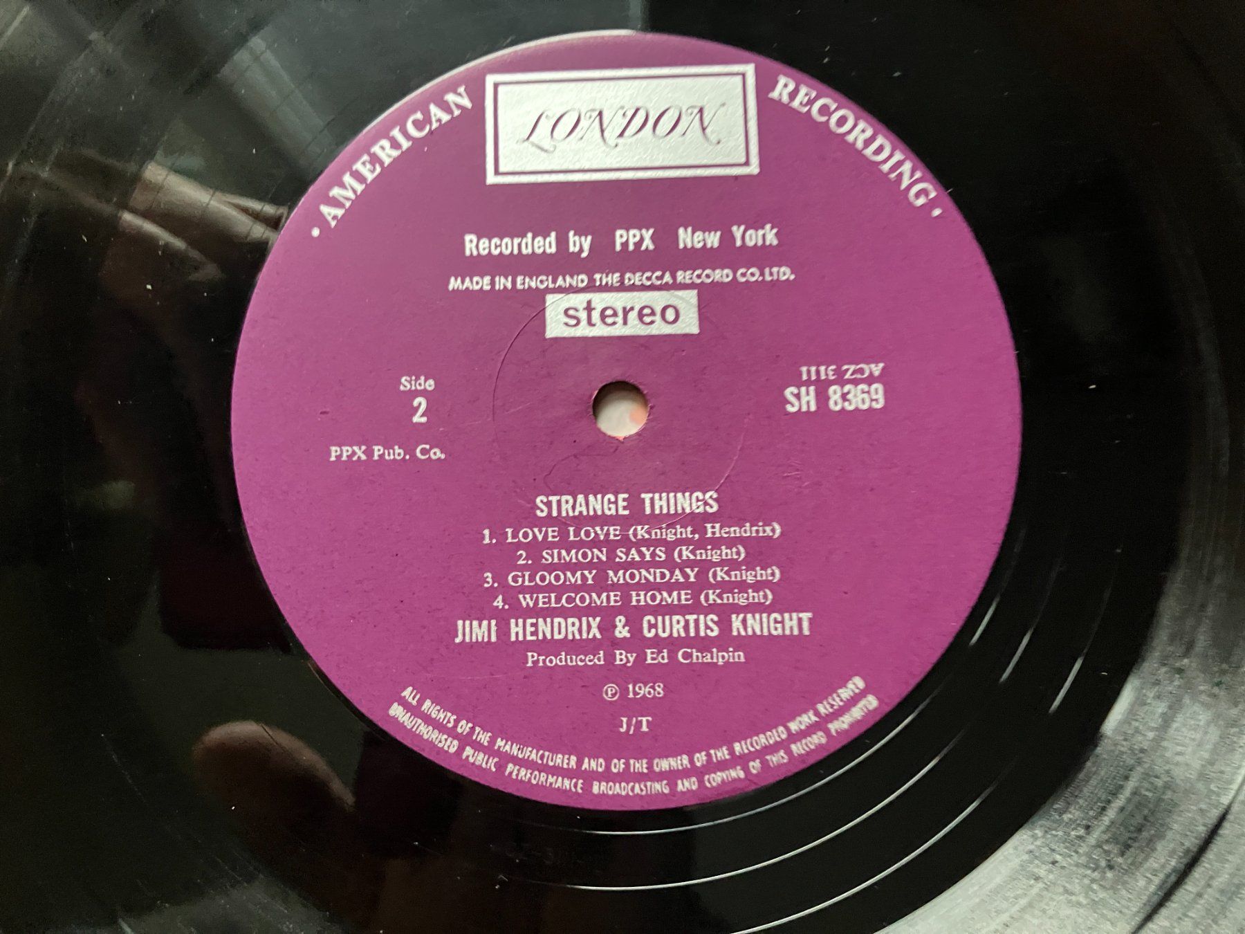 Dischi in vinile: Jimi Hendrix – Usato da Aarwangen venduto da Jukebox3 6