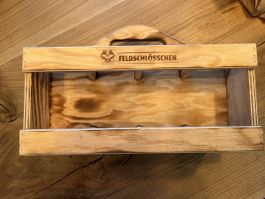 Feldschlösschen 8er Harasse aus Holz