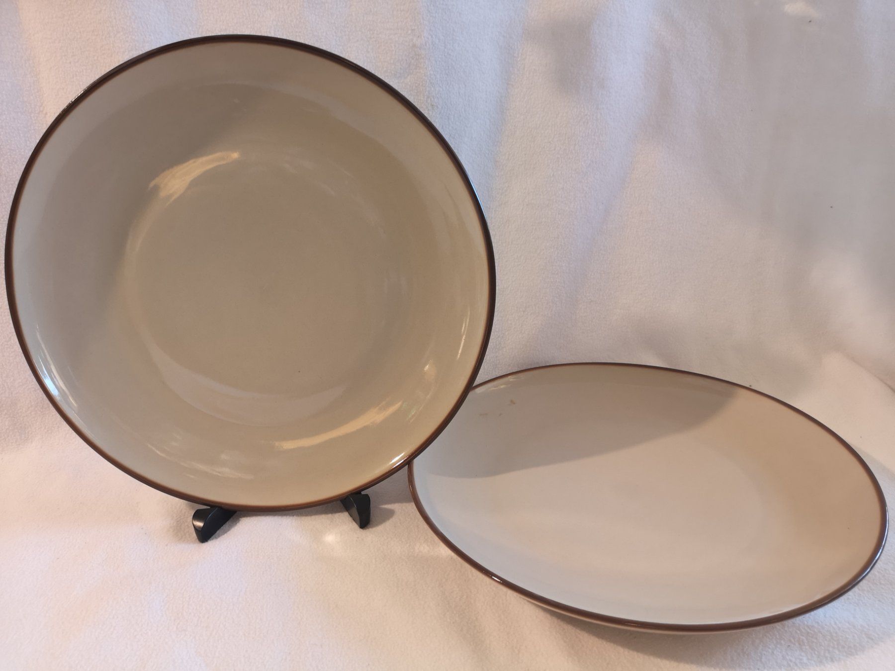 Servierplatten: 2 Teller / Platte – Neu (gemäss Beschreibung) aus Steinmaur von Teddybaer14