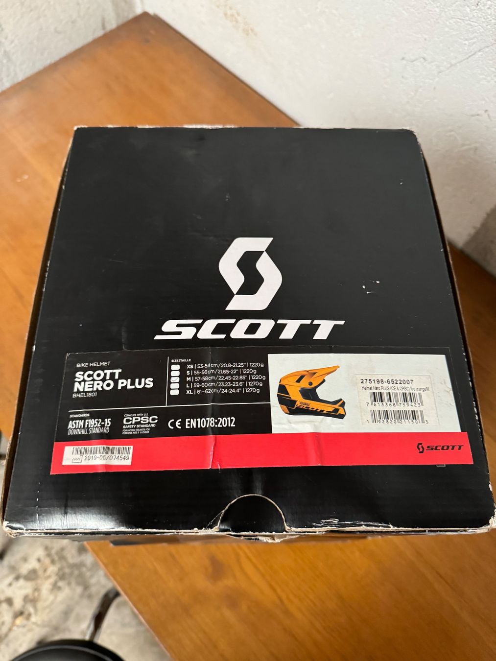 Scott Caschi: Scott Nero Plus Full Face Helmet – Size M – Usato da Le Châble VS venduto da Scott128 2