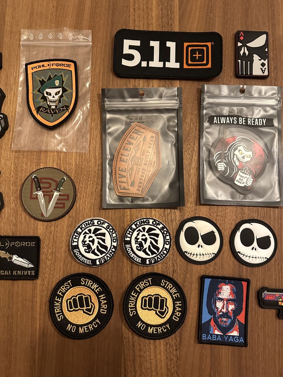 Patches: Patch Sammlung / Konvolut – 5.11, Pohl Force, Tactical etc. – Gebraucht aus Mauren von meiedan 5
