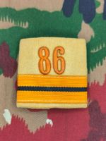 Schulterpatte Oberstleutnant Bat 86