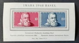 8-22-2 Bloc IMABA 1948 BASEL **