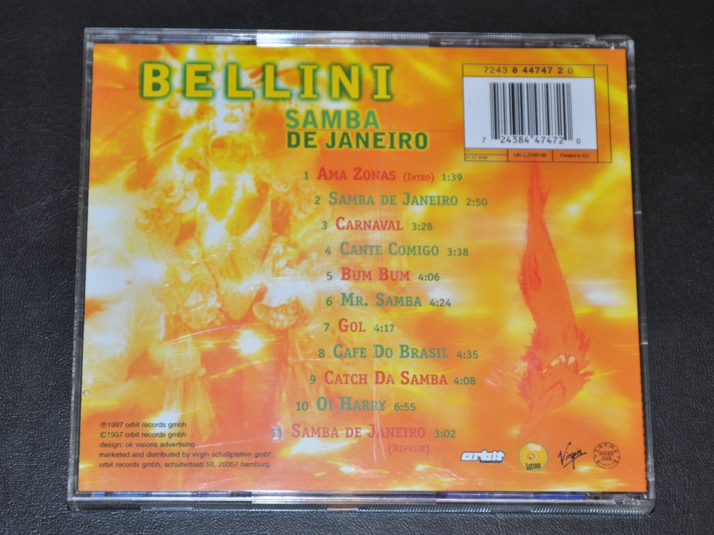 CD: CD Bellini - Samba de Janeiro – Usato da Boll venduto da Theodora15 1