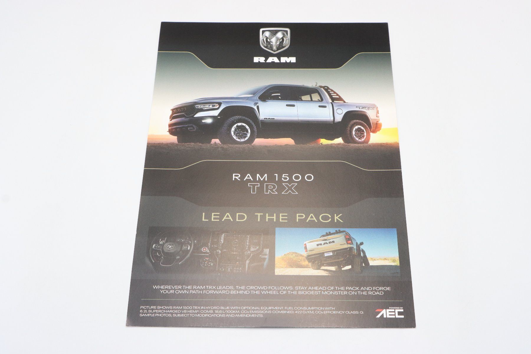 Dodge Documenti: Dodge RAM 1500 TRX 2022 Prospektblatt – Usato da Bühl b.Aarberg venduto da Collectorpassions 2
