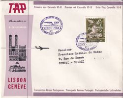 Erstflug TAP Lissabon - Genf 1963