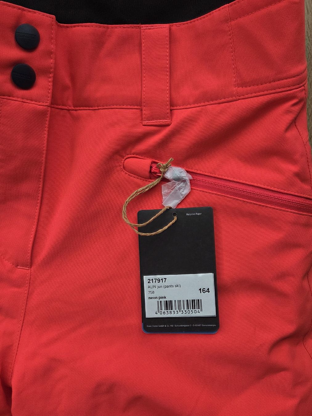 Ziener Pantaloni: Skihose Mädchen 164 NEU – Nuovo e nell'imballaggio originale da Schneisingen venduto da mila-r 3
