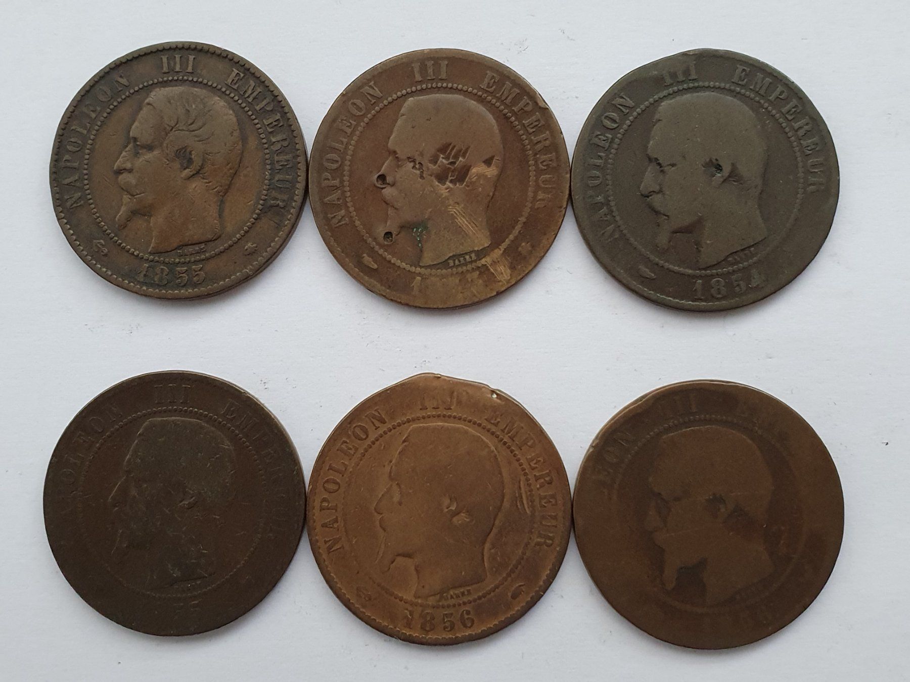 Tutti le monete: 6x 10 Centimes Lot Nr 6 – Usato da Pravidondaz venduto da LVtik 1