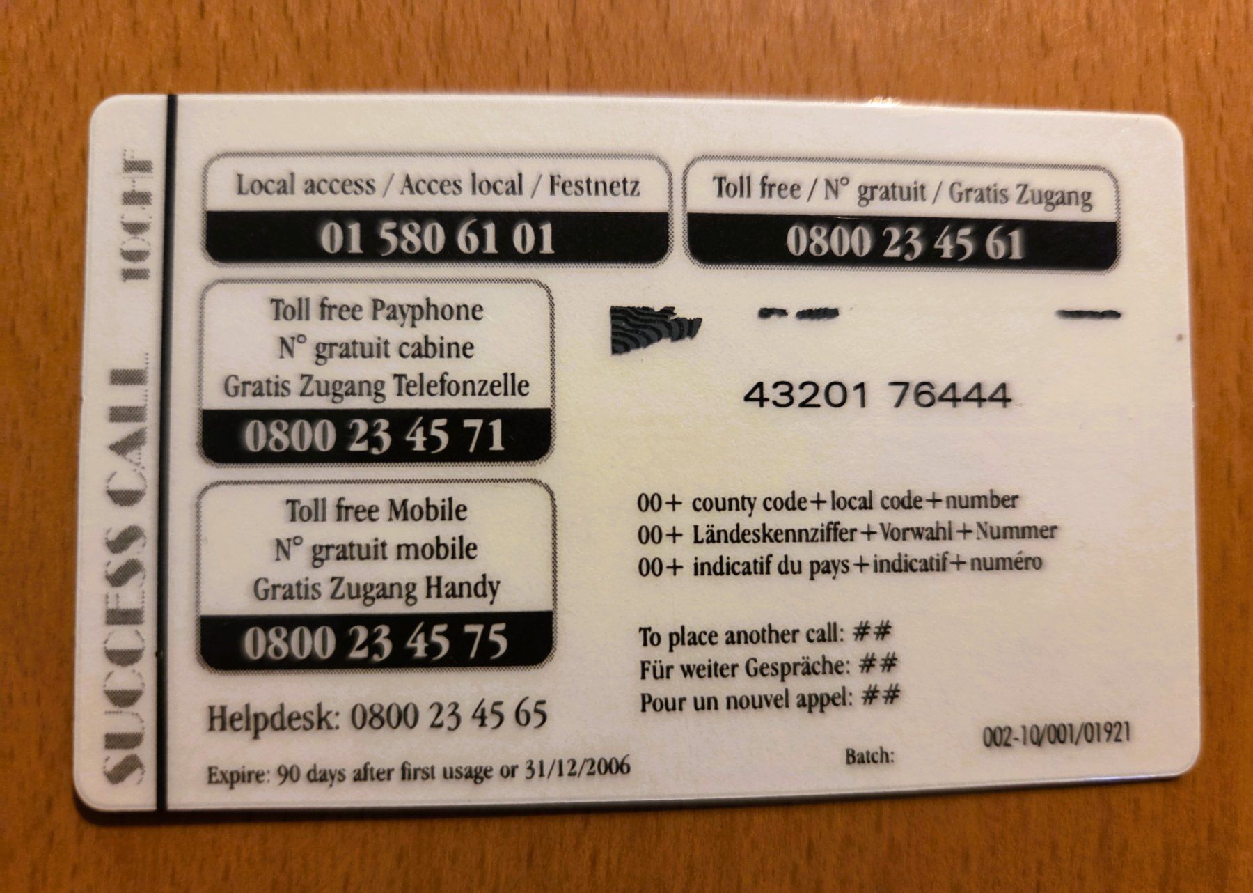 Schede telefoniche: PREPAID - SCHWEIZ – Usato da Brüttisellen venduto da Nighttrain 1