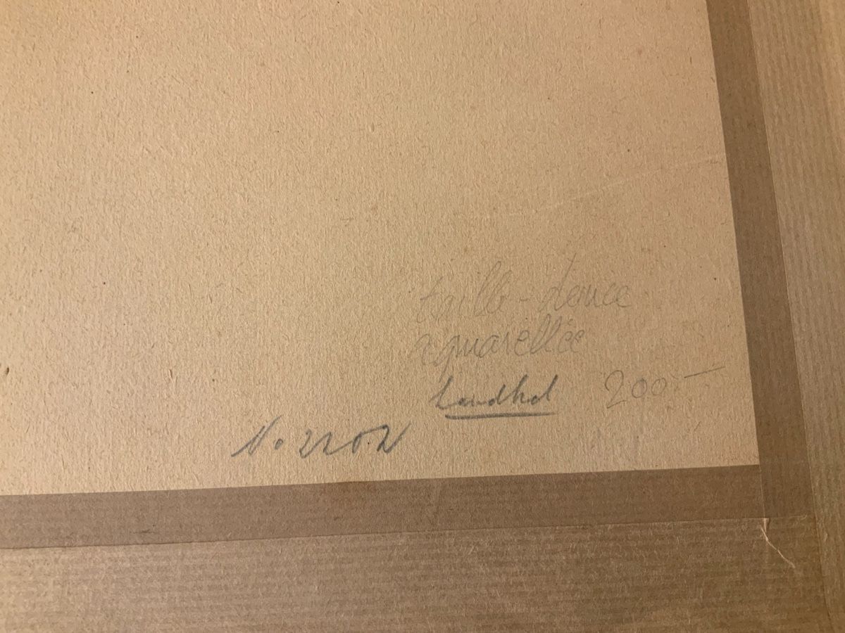 Dipinti: Taille douce signé J.J. Schneider – Usato da rolle venduto da Tontonjulot 5