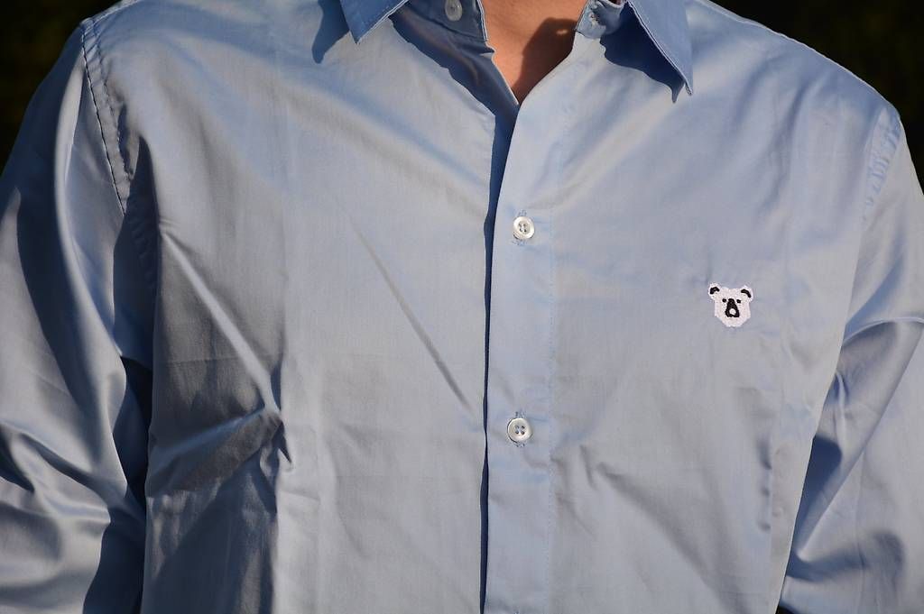 Chemises: Chemise bleu clair - L – Neuf avec emballage d'origine à Penthalaz par Jojolap 3
