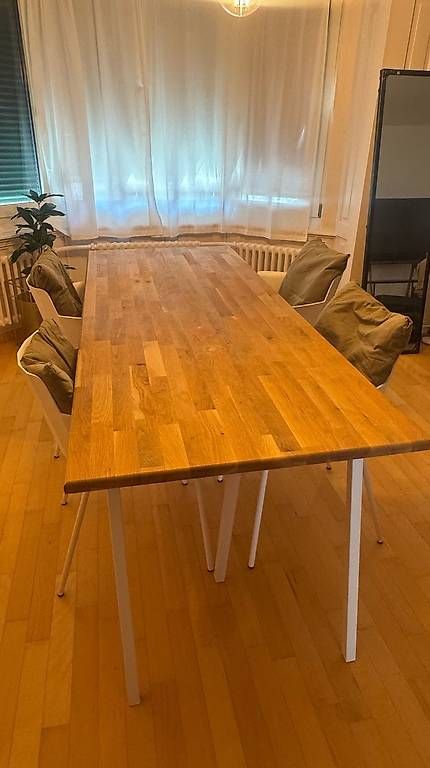 Tische: Esstisch mit Holzplatte & Metallgestell – Gebraucht aus St. Gallen von dominik.meyer00 1