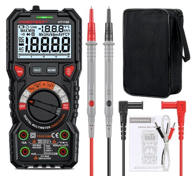 Messen: PRO Digital Multimeter mit 20000 Zählungen – Neu und originalverpackt aus Châtelaine von topshop.switzerland