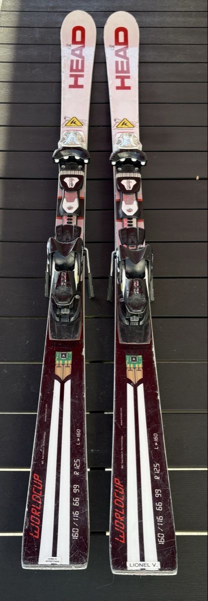 Head Skis: Head Worldcup Ski, Länge 160 cm inkl. Bindung – Gebraucht aus Lenzburg von freechim