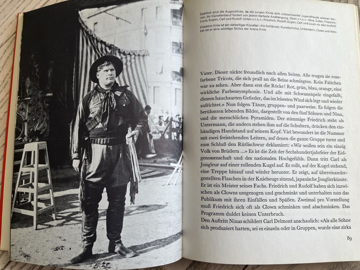 Bücher: Knie - Geschichte einer Zirkus- Dynastie – Gebraucht aus Romanshorn von Apfelschuss 2