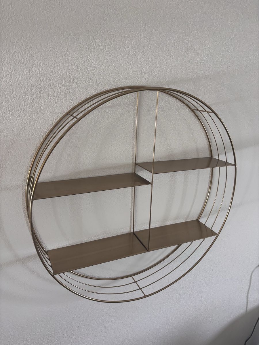 Scaffali: goldenes Wandregal - Maison du monde – Usato da Cham venduto da lillilly 1