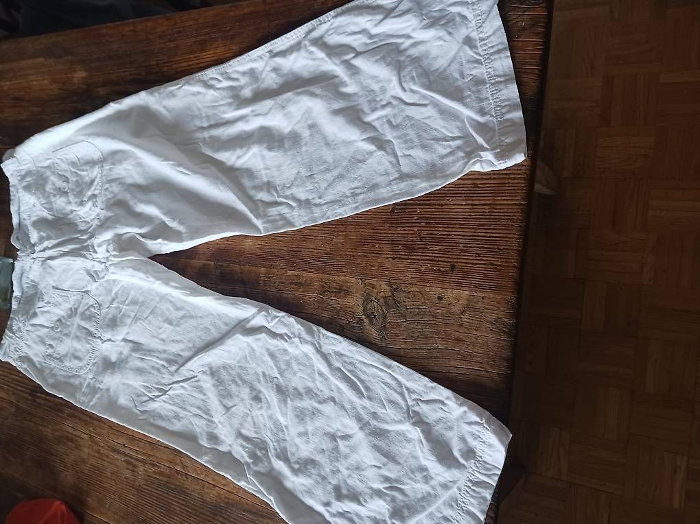 Pantaloni: Weisse Leinen/B.W Hose 40 – Usato da Riedholz venduto da bri_fr7s 3