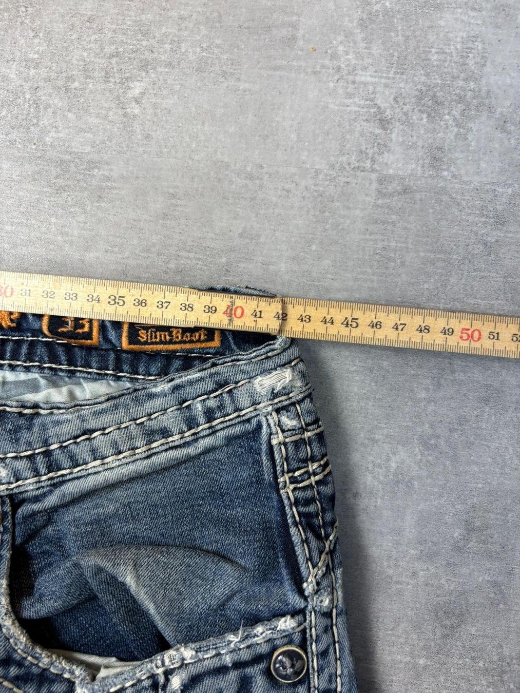 Jeans: Rock Revival Bootcut Flared Jeans - Grösse L/33 – Usato da Werdenberg venduto da hase.vintage 6