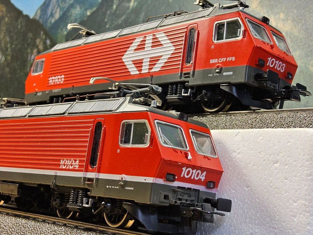 Locomotive électrique HOBBYTRAIN Re 4/4 10103 CFF Ep IV - Digitale Sonore H28401S - Neuf