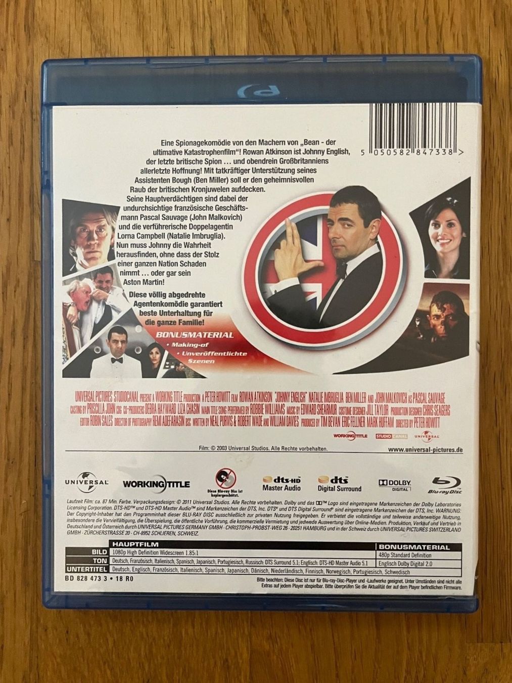 Tutti i DVDs: DVD "Johnny English" – Usato da Grosswangen venduto da Vita500 1