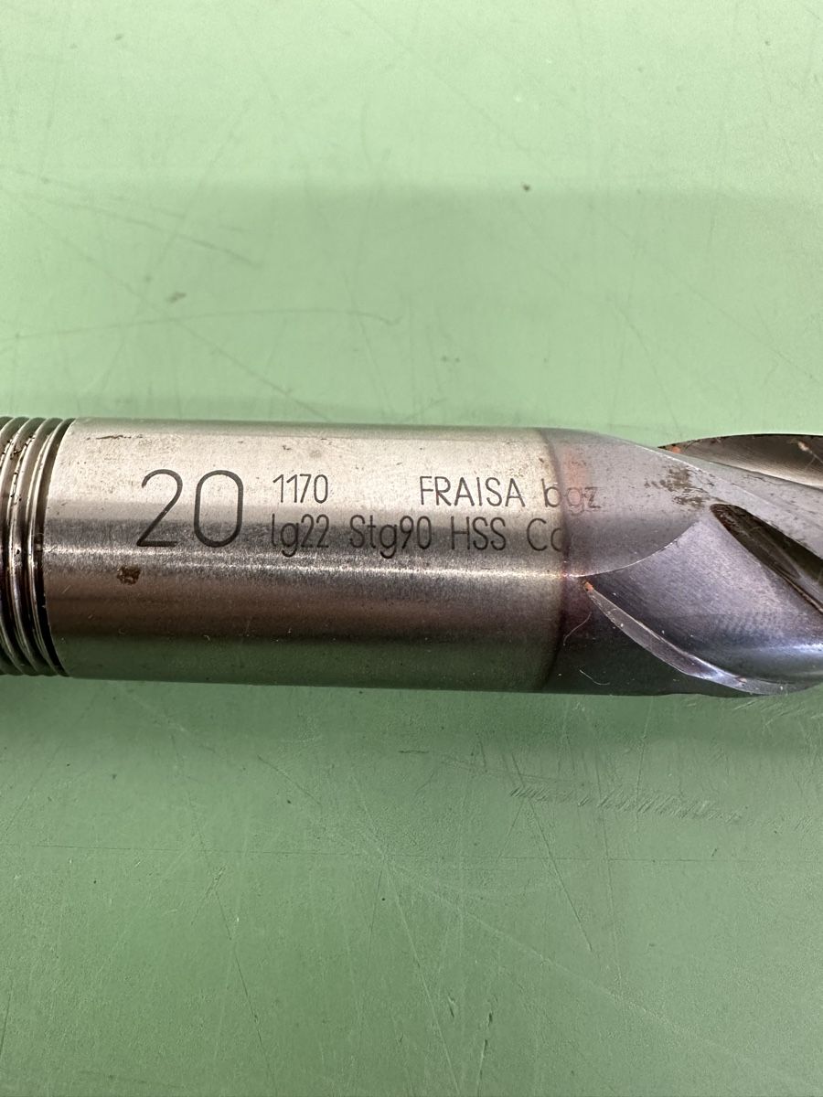Tutti gli attrezzi: HSS End Mill, Ø20 mm, Schaftfräser. – Nuovo (secondo la descrizione) da Aarberg venduto da SNMachines 1