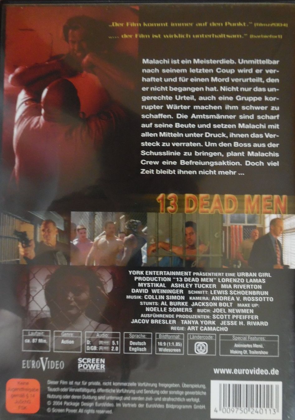 Tutti i DVDs: 13 Dead Men – Usato da Bellinzona venduto da Luna093 2